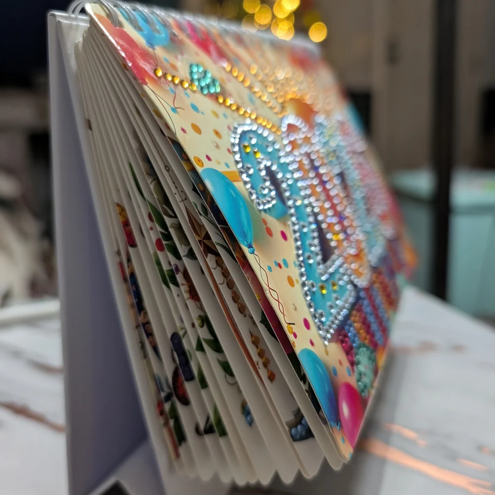 ✨ Grace Through the Seasons™ Diamond Art Desk Calendar ✨